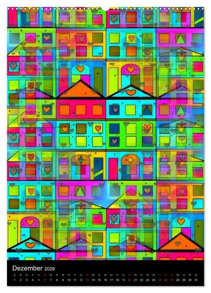 Produktbild: Pop ist auch eine ART von Nico Bielow (hochwertiger Premium Wandkalender 2026 DIN A2 hoch), Kunstdruck in Hochglanz