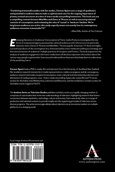 Produktbild: Emerging Dynamics in Audiences' Consumption of Trans-media Products