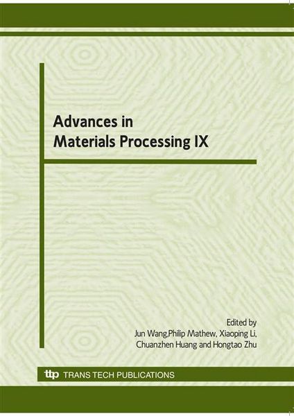 Produktbild: Advances in Materials Processing IX