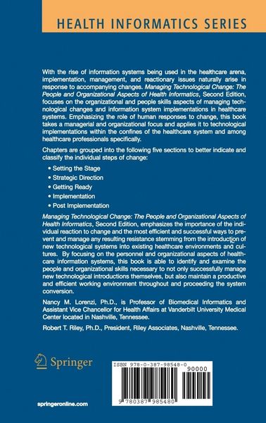 Produktbild: Managing Technological Change