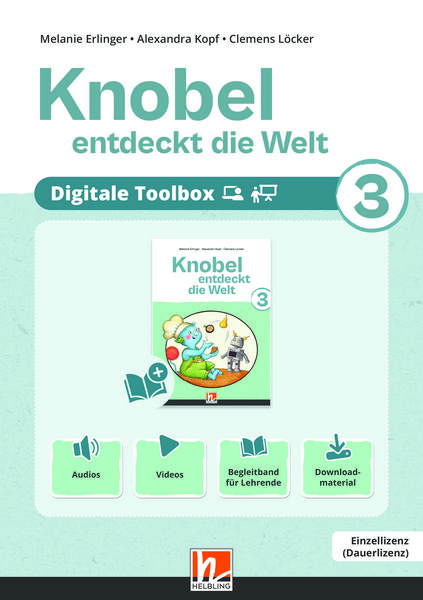 Produktbild: Knobel entdeckt die Welt 3 (Lehrplan 2023) | Digitale Toolbox EL
