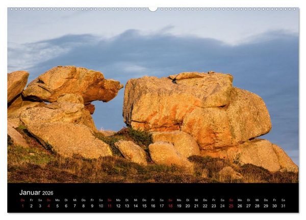 Produktbild: Unterwegs in der Bretagne (Wandkalender 2026 DIN A2 quer), CALVENDO Monatskalender