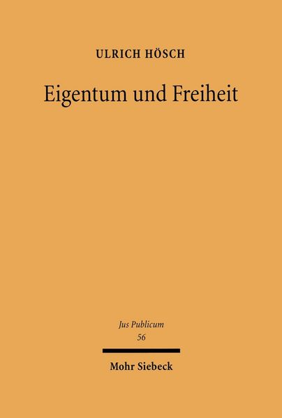 Produktbild: Eigentum und Freiheit