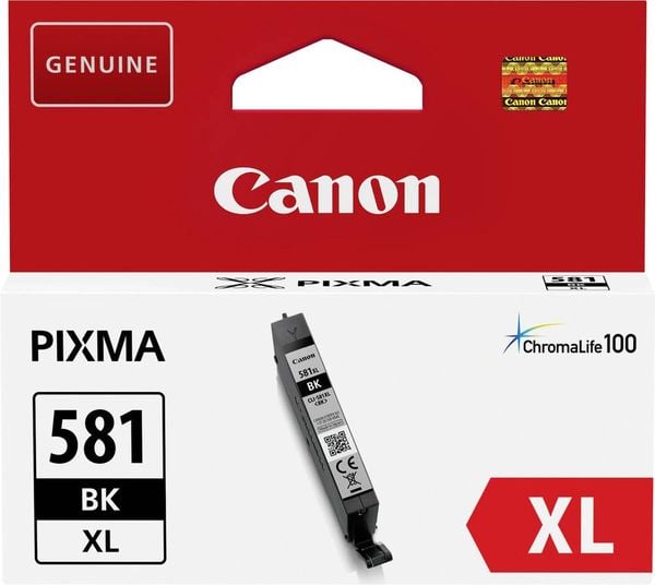 Canon Druckerpatrone CLI-581BK XL Original Foto Schwarz 2052C001