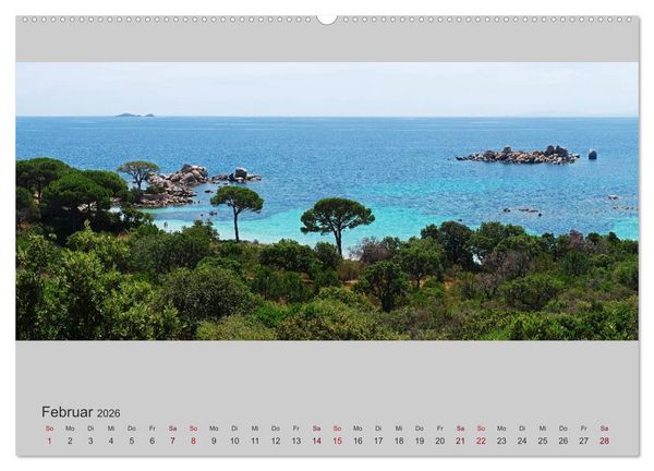 Produktbild: Korsika - Im S&uuml;den (Wandkalender 2026 DIN A2 quer), CALVENDO Monatskalender