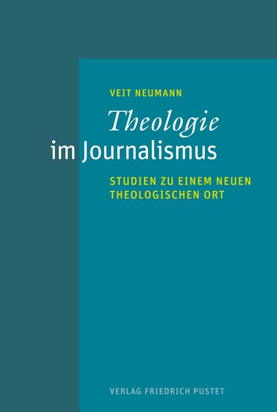 Produktbild: Theologie im Journalismus