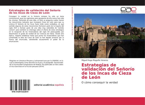 Produktbild: Estrategias de validaci&oacute;n del Se&ntilde;or&iacute;o de los Incas de Cieza de Le&oacute;n