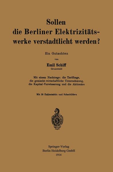 Produktbild: Sollen die Berliner Elektrizit&auml;tswerke verstadtlicht werden?