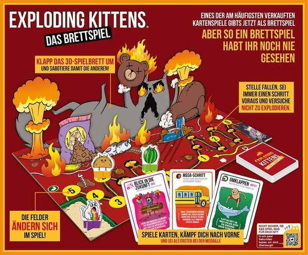 Produktbild: Exploding Kittens:Das Brettspiel