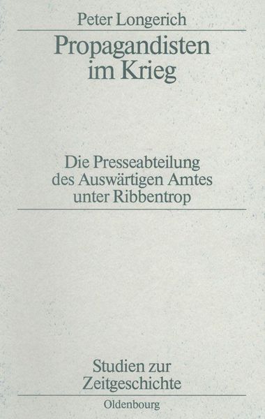 Produktbild: Propagandisten im Krieg