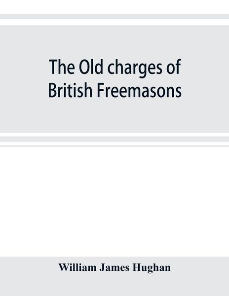 Produktbild: The old charges of British Freemasons