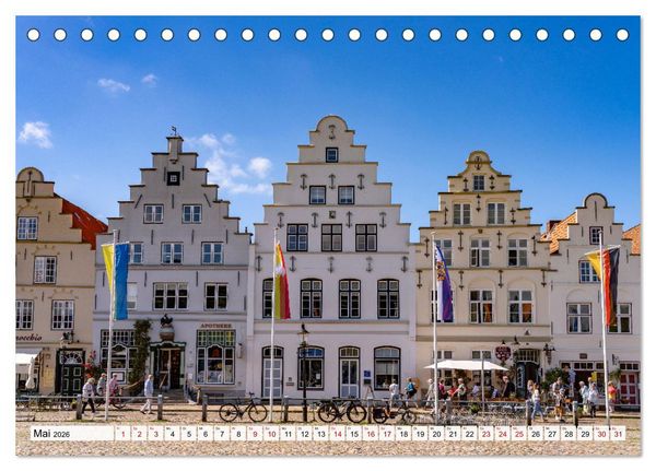 Produktbild: Schleswig-Holstein - Nordfriesland (Tischkalender 2026 DIN A5 quer), CALVENDO Monatskalender