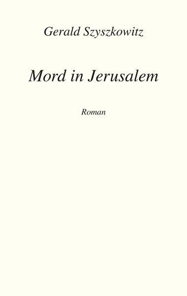 Produktbild: Mord in Jerusalem