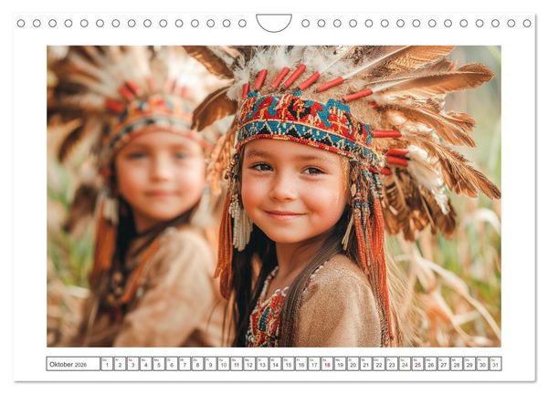 Produktbild: St&auml;mme der Pr&auml;rie (Wandkalender 2026 DIN A4 quer), CALVENDO Monatskalender