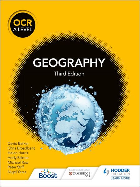 Produktbild: OCR A Level Geography Third Edition