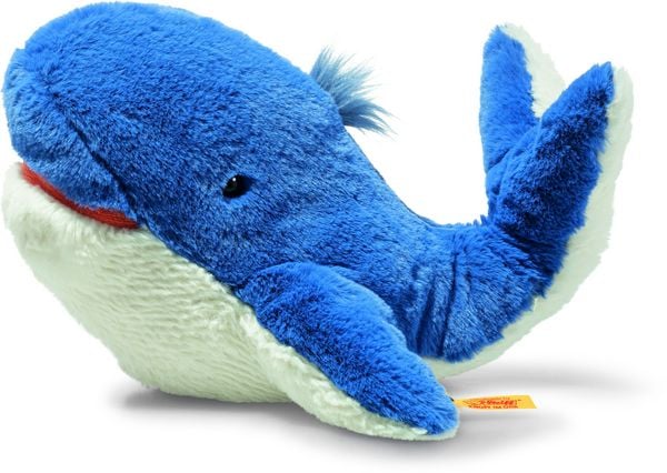 Produktbild: Steiff 063831 - Tory Blauwal, blau/wei&szlig;, Pl&uuml;sch, 28 cm