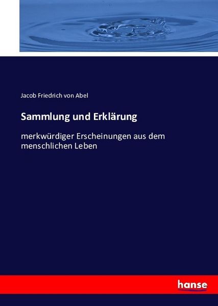 Produktbild: Sammlung und Erkl&auml;rung