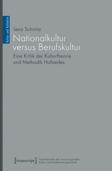 Produktbild: Nationalkultur versus Berufskultur