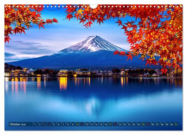 Produktbild: JAPAN - Im Land des L&auml;chelns (Wandkalender 2026 DIN A3 quer), CALVENDO Monatskalender