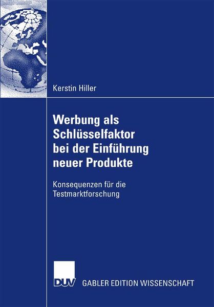 Produktbild: Werbung als Schl&uuml;sselfaktor bei der Einf&uuml;hrung neuer Produkte