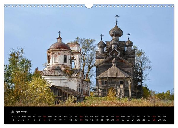 Produktbild: Monuments of Russia 2026 (Wall Calendar 2026 DIN A3 landscape), CALVENDO 12 Month Wall Calendar