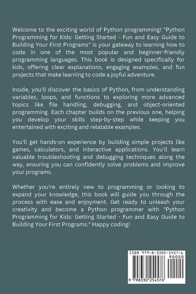 Produktbild: Python Programming for Kids