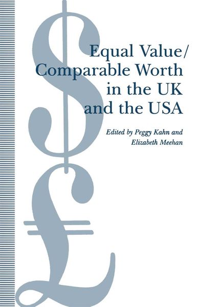 Produktbild: Equal Value/Comparable Worth in the UK and the USA