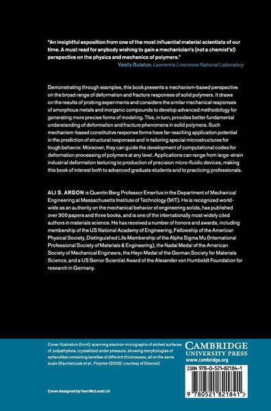 Produktbild: The Physics of Deformation and Fracture of Polymers