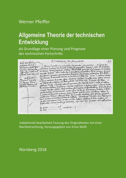 Produktbild: Allgemeine Theorie der technischen Entwicklung