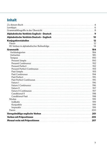 Produktbild: PONS Verbtabellen Plus Englisch