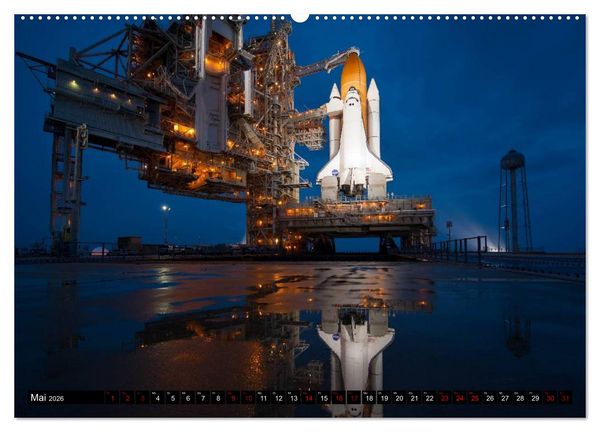 Produktbild: Auftrag im Weltall. Astronauten und Raumfahrt (Wandkalender 2026 DIN A2 quer), CALVENDO Monatskalender
