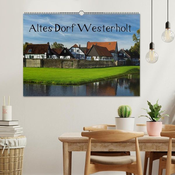 Produktbild: Altes Dorf Westerholt (Wandkalender 2026 DIN A2 quer), CALVENDO Monatskalender