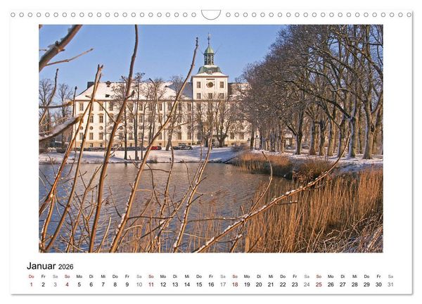 Produktbild: Schleswig und die Schlei - von Schloss Gottorf bis Schleim&uuml;nde (Wandkalender 2026 DIN A3 quer), CALVENDO Monatskalender
