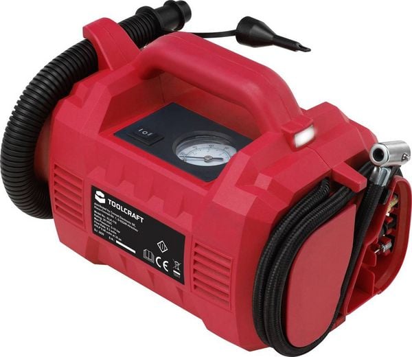 Produktbild: TOOLCRAFT Akku-Kompressor KLK-118 / TAWB-200