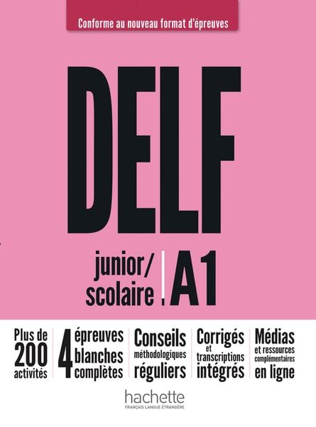 Produktbild: DELF junior / scolaire A1 &ndash; Conforme au nouveau format d&rsquo;&eacute;preuves