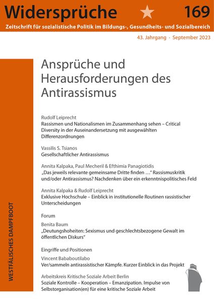 Produktbild: Anspr&uuml;che und Herausforderungen des Antirassismus