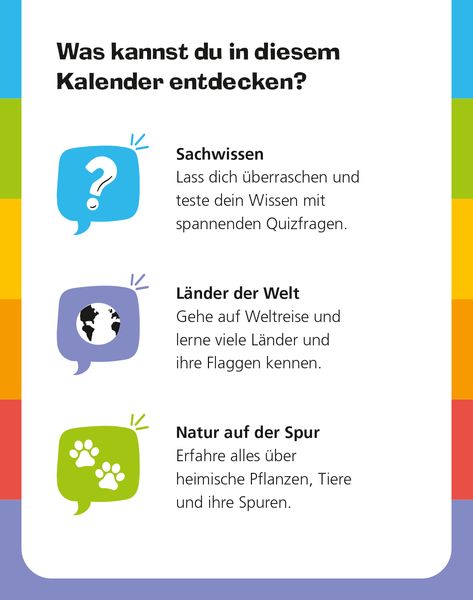 Produktbild: Wieso? Weshalb? Warum? Mein Kalender 2023