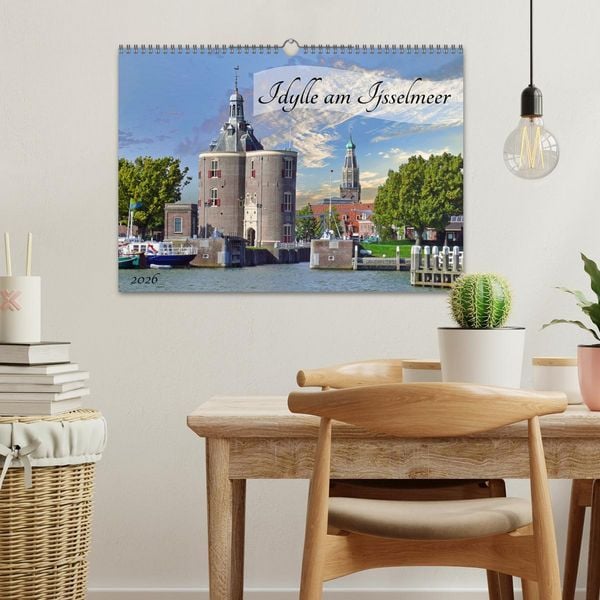 Produktbild: Idylle am Ijsselmeer (Wandkalender 2026 DIN A3 quer), CALVENDO Monatskalender