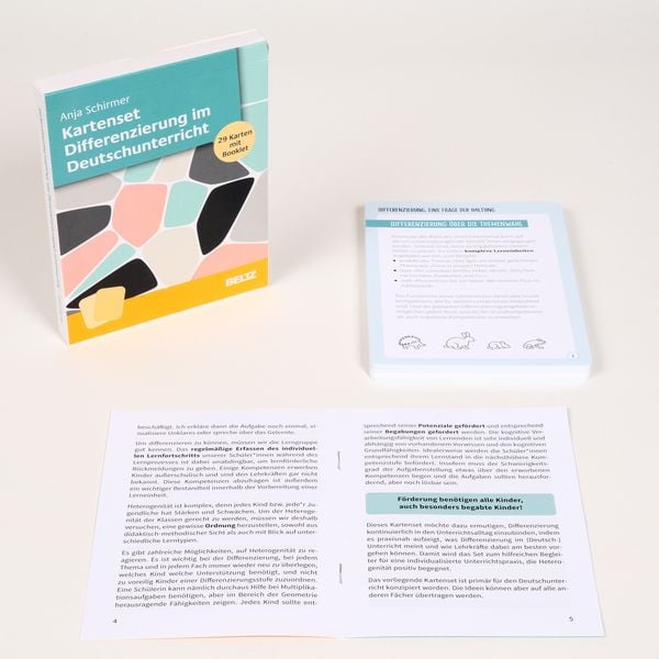 Produktbild: Kartenset Differenzierung im Deutschunterricht