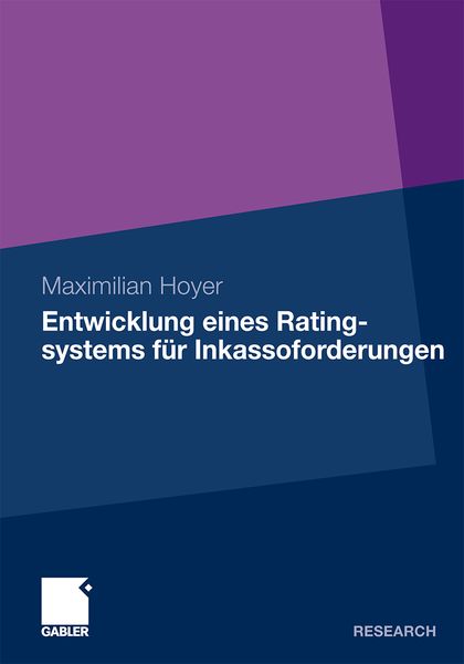 Produktbild: Entwicklung eines Ratingsystems f&uuml;r Inkassoforderungen