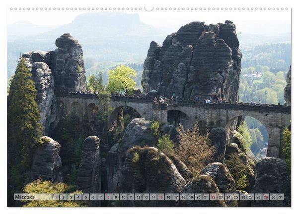 Produktbild: &Uuml;ber - Br&uuml;cken (Wandkalender 2026 DIN A2 quer), CALVENDO Monatskalender