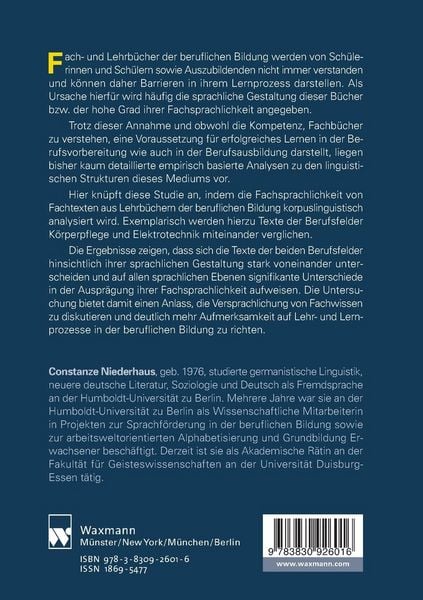 Produktbild: Fachsprachlichkeit in Lehrb&uuml;chern