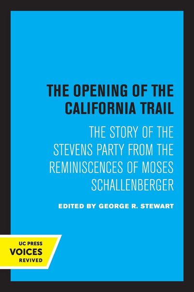 Produktbild: The Opening of the California Trail