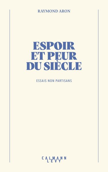 Produktbild: Espoir et peur du si&egrave;cle