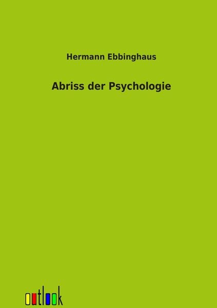 Produktbild: Abriss der Psychologie