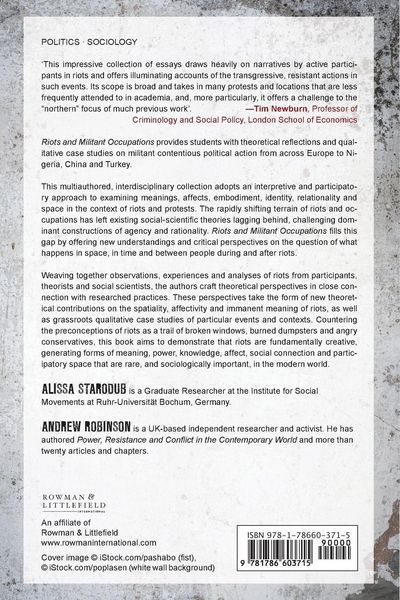 Produktbild: Riots and Militant Occupations