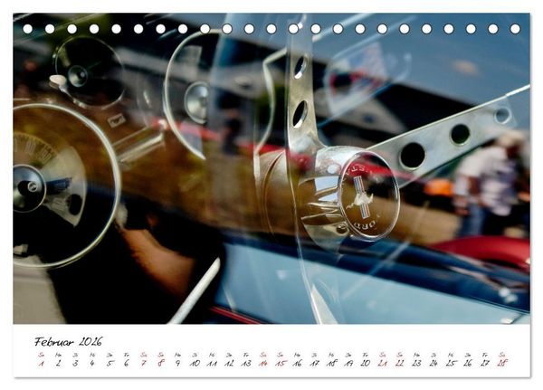 Produktbild: Oldtimer Innenansichten (Tischkalender 2026 DIN A5 quer), CALVENDO Monatskalender