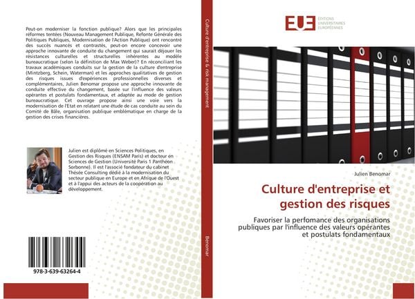 Produktbild: Culture d'entreprise et gestion des risques