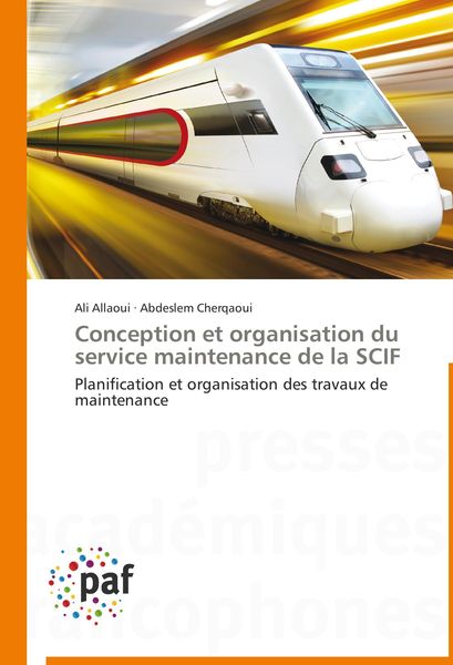 Produktbild: Conception et organisation du service maintenance de la SCIF