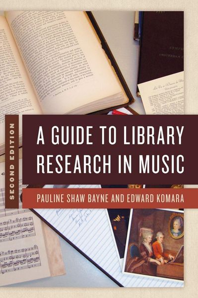 Produktbild: Guide to Library Research in Music